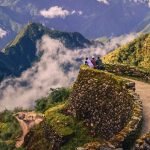 Machupicchu sendero de vista panoramica