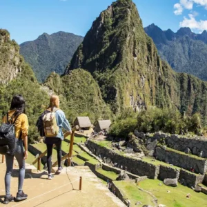 primera vista a machupicchu