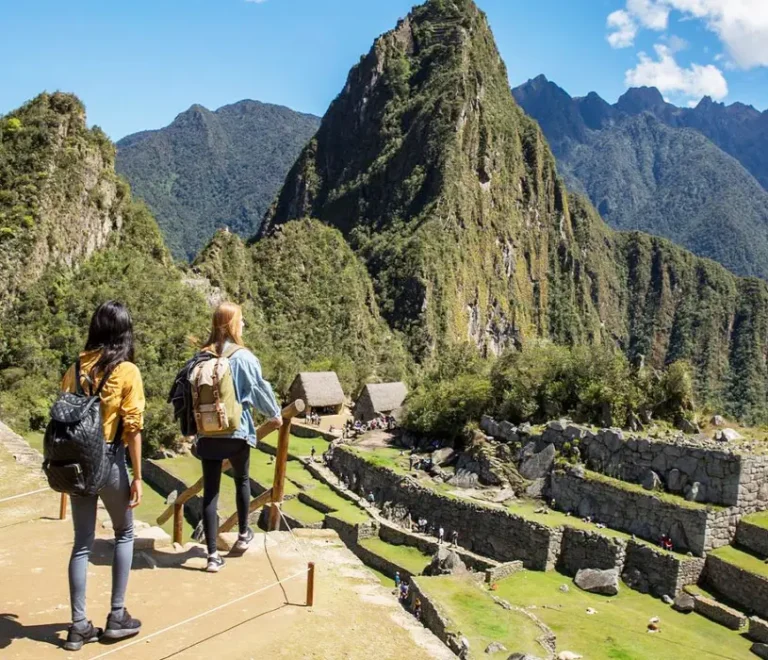 primera vista a machupicchu