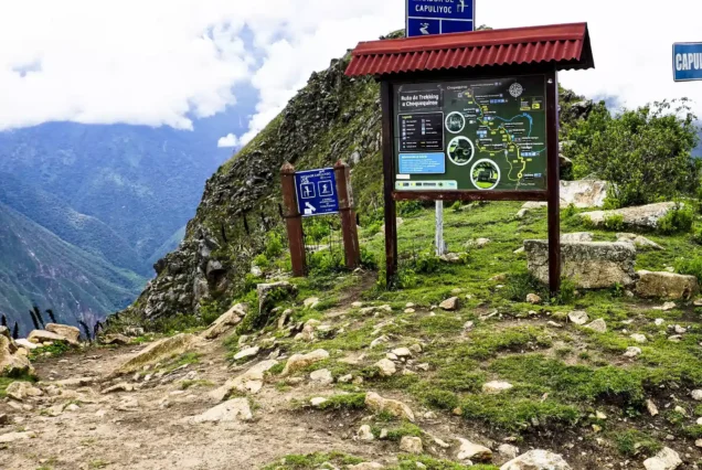 tramo de capulilloc, parte del camino a choquequirao
