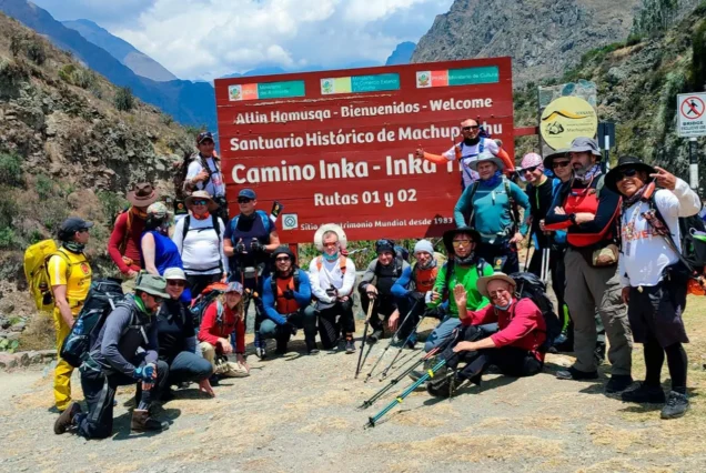 Inicio del camino inca